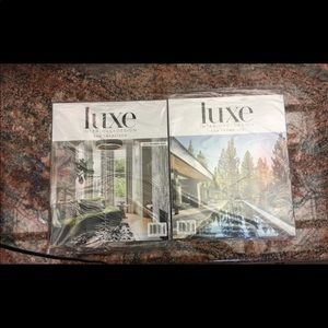 Bundle of 2 brand new Lux interiors+design San Francisco magazines. May/June2021